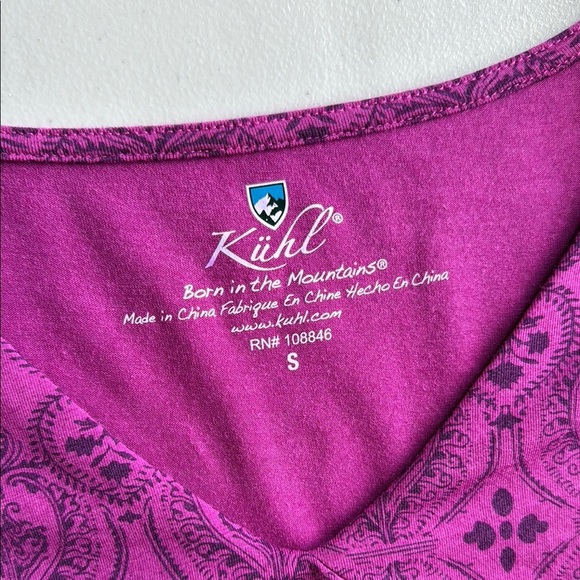 Kühl Pink Verona Dress Ruched Sheath Mini Dress Sz S - Picture 10 of 16